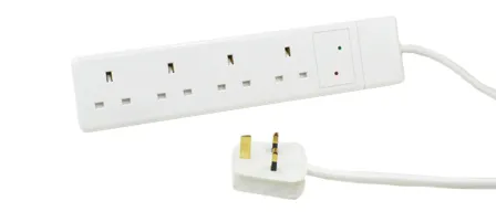 UK power extension splitter