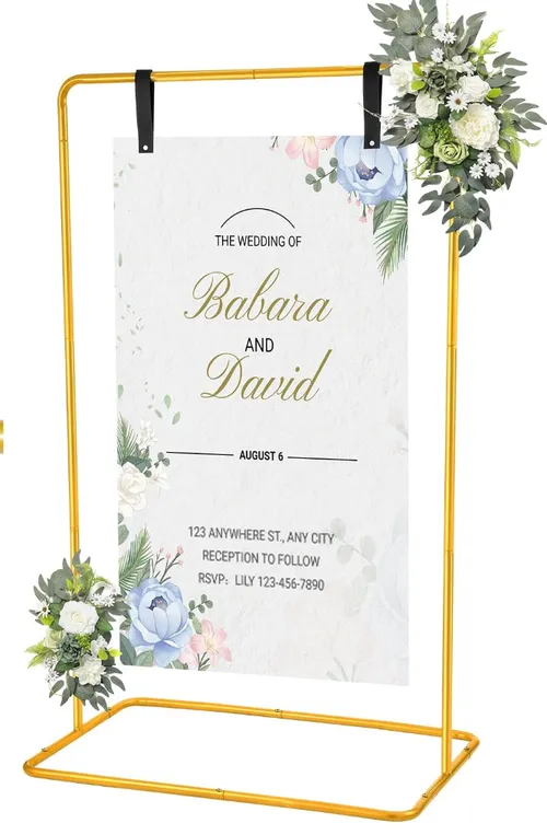 Wedding Welcome Sign Stand
