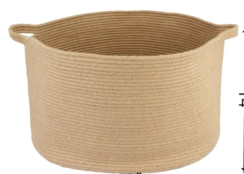 Large Jute Rope Storage Basket