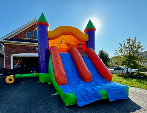 Castle Bouncy Slide - 0013