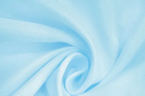 8ft Table Linen - Baby Blue (Floor Drop)