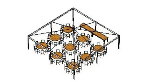 Tent Package (72 Guest)