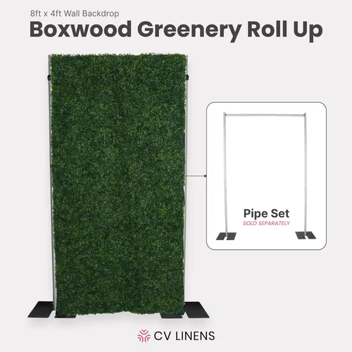 Boxwood Wall Backdrop