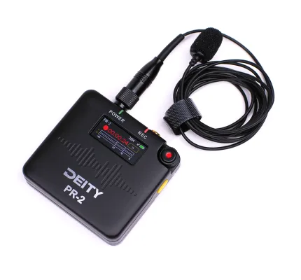 **Deity PR-2 Stereo Pocket Recorder with Lavalier Mic**