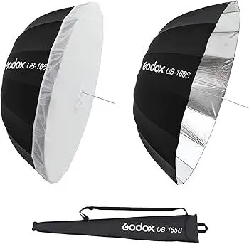 **Godox Parabolic 165cm Reflective Umbrella White**