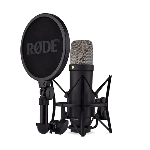 Rode NT1 5Th Gen Digital - Black - Condenser Microphone With XLR Output & USB
