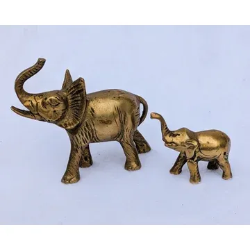 BC2 brass elephants pair of 2