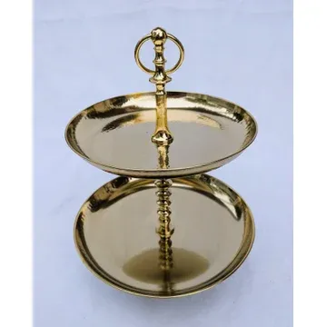 SW5 2 tier gold metal stand