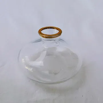 V3 Gold Rim Bud Vase 2