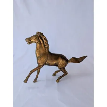 BC22 brass horse