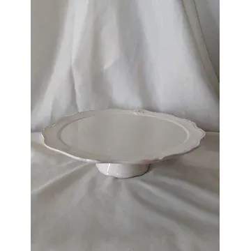 SW15 Vintage cream cake plate 13
