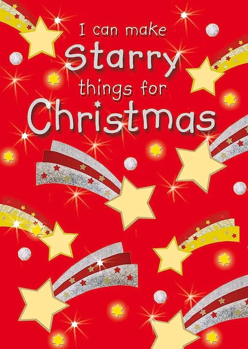 I can make starry things for Christmas