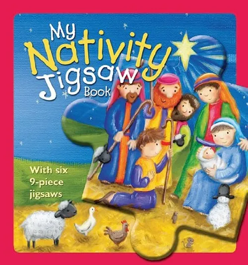 My nativity jigsaw book
