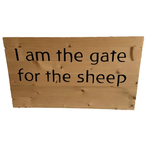 I am the gate for the sheep board