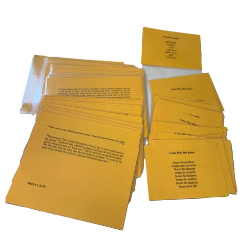 Godly Play: Parable Synthesis 3 - Parable games