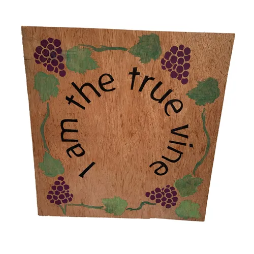 I am the True Vine board