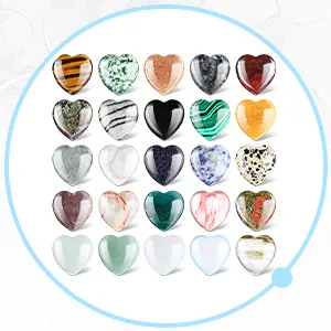 Mini heart stones (Box of 30)