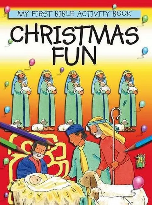 Christmas fun: my first Bible activity book