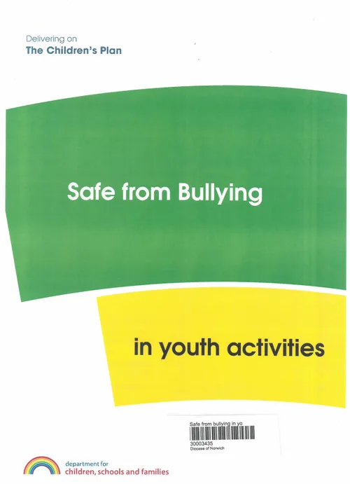 Safe from bullying in youth activities