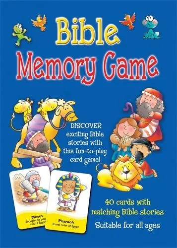 Bible memory game: card game for all ages