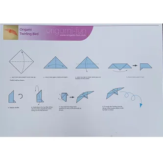 Posters: Origami instructions, A1