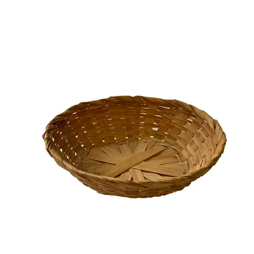 Basket: small oval reed