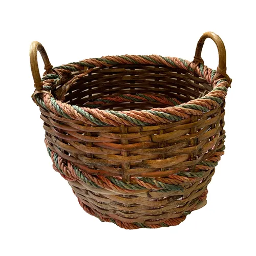Basket: Round fisherman's 
