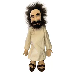 Puppet: Old man Bible character 