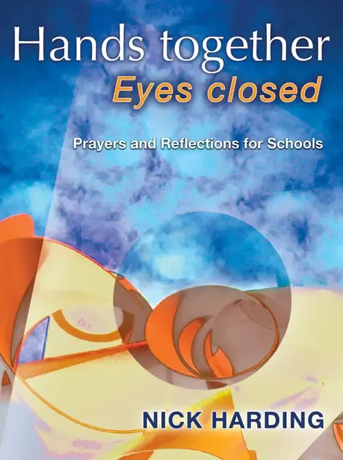 Hands together, eyes closed Book 1