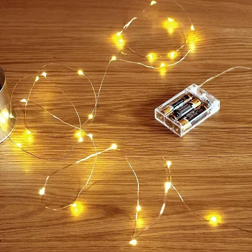 Fairy Lights: String of 10 stars, battery (2 sets in box) 