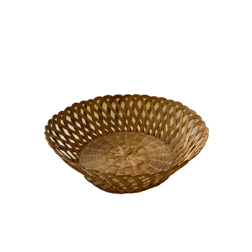 Basket: round reed 