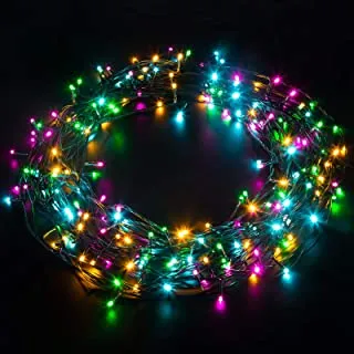 Fairy lights: Multicoloured, mains operated (set of 2)