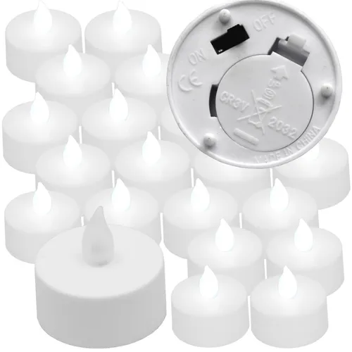 Candle: LED tealight (20)
