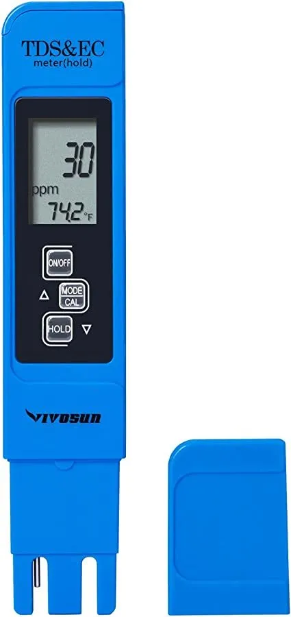 Equipment/Lab-Digital Total Dissolved Solids, (TDS) and Electrical Conductivity (EC) & temperature meter