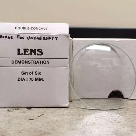 Physics-Lens Set (75mm diameter)