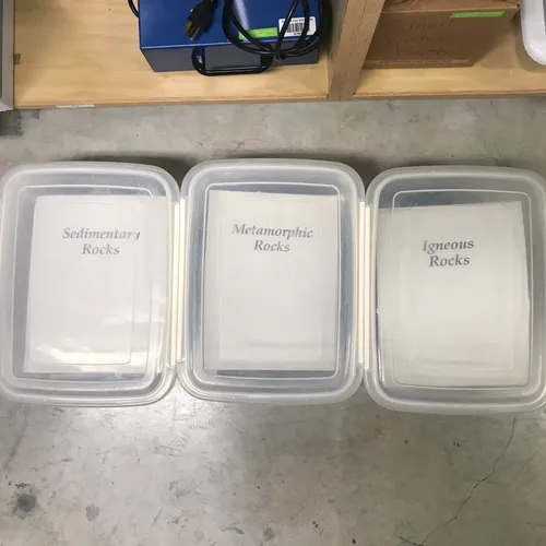 Geology-Rock Cycle, Set of 3 Boxes