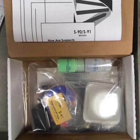 Equipment/Lab-Fingerprinting Kit, Forensics