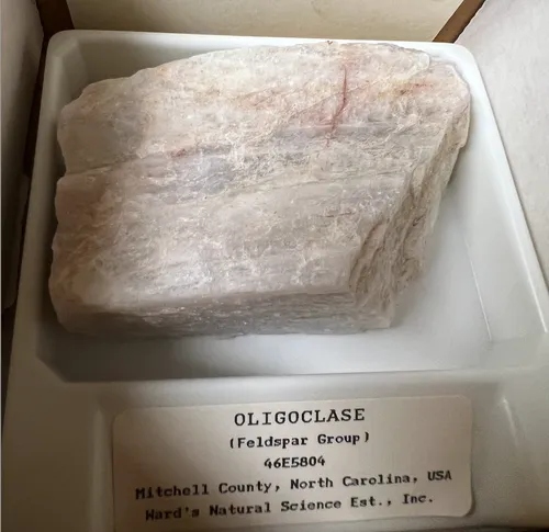Geology- Oligoclase-Feldspar group