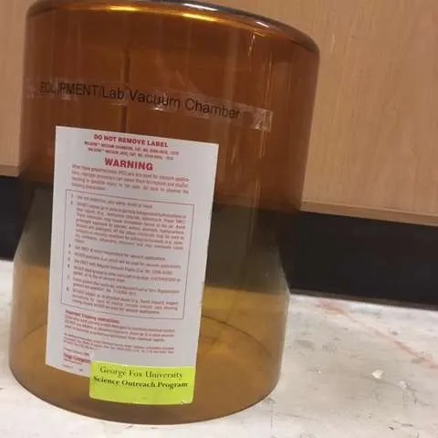 Equipment/Lab: Vacuum Chamber