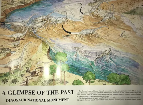 Posters: A Glimpse of the Past: Dinosaurs (2 piece)