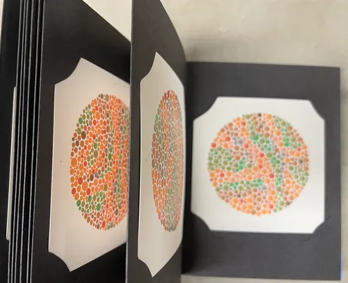 Physiology-Ishihara's tests for Color Deficiency (Color Blind Test Book) 