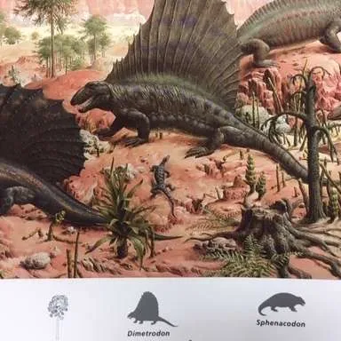 Poster: The Age of Reptiles (2 piece)