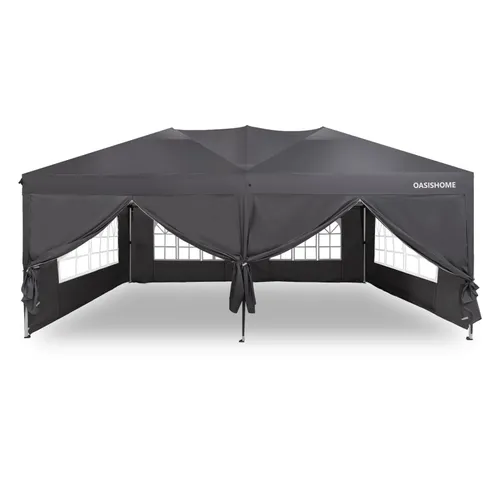 10'x20' Pop-Up Canopy Tent w/ Sidewalls