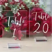 Table Numbers w/ Stands, 1-20