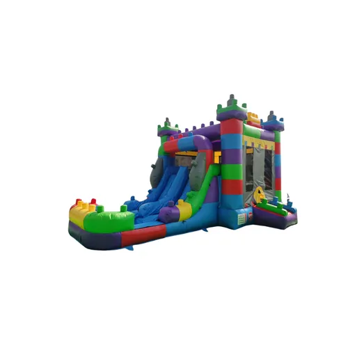 Lego Bounce House w/ Slide Combo 23x13x13 