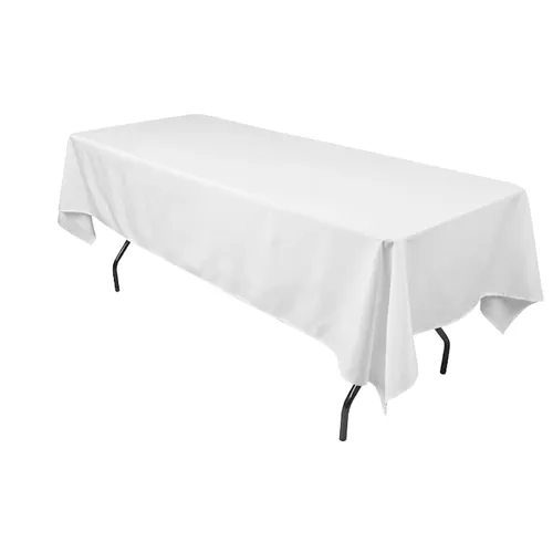 6ft Lap Length Linen (60 x 102) - White 