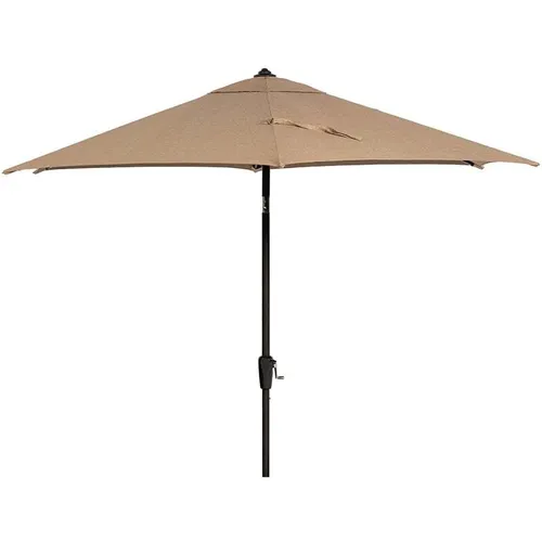 9ft Tan Umbrella with Base