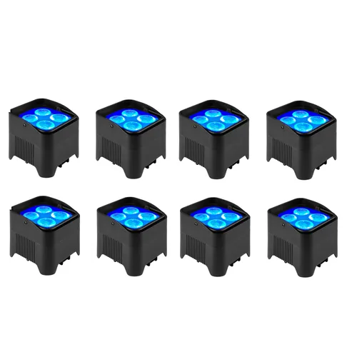 LED Battery Powered Uplight 8 Pack