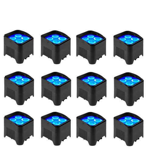 LED Battery Powered Uplight 12 Pack