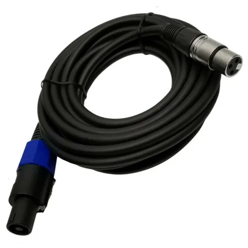 Speaker cable XLRF to Speakon